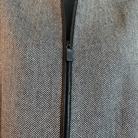 Herringbone zip up vintage jacket - Picture 4 of 8